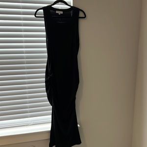 Michael stars black sleeveless dress